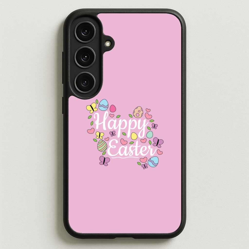 Happy Easter 2025 Phone Case for Galaxy S25FE