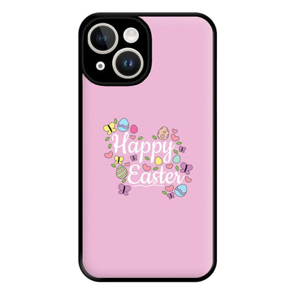 Happy Easter 2025 Phone Case for iPhone 14