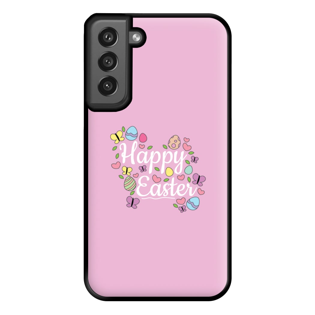 Happy Easter 2025 Phone Case for Galaxy S21FE