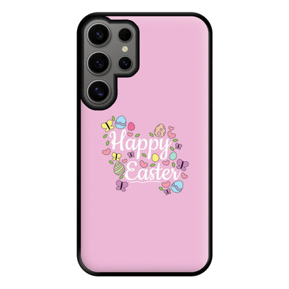 Happy Easter 2025 Phone Case for Galaxy S24 Ultra