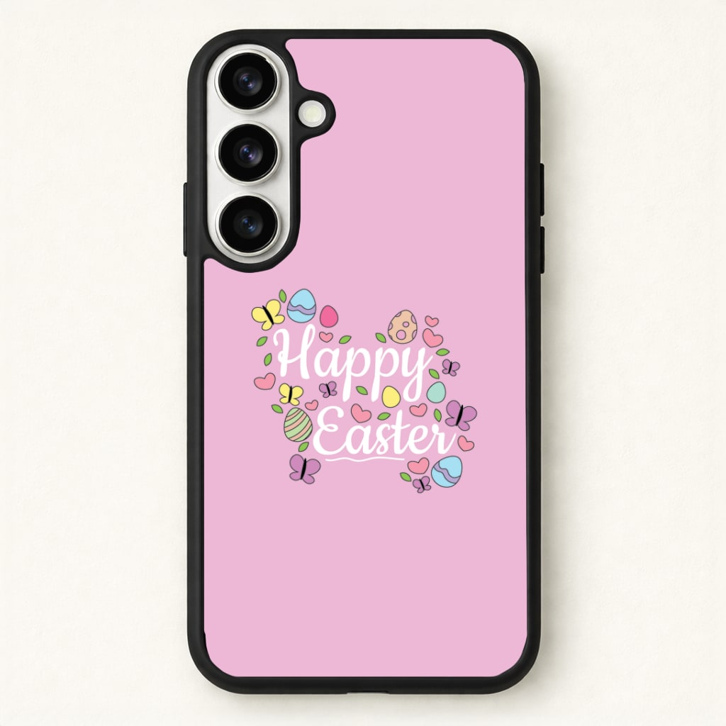 Happy Easter 2025 Phone Case for Galaxy S26