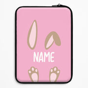 Brown Bunny Personalised Laptop Sleeve 1