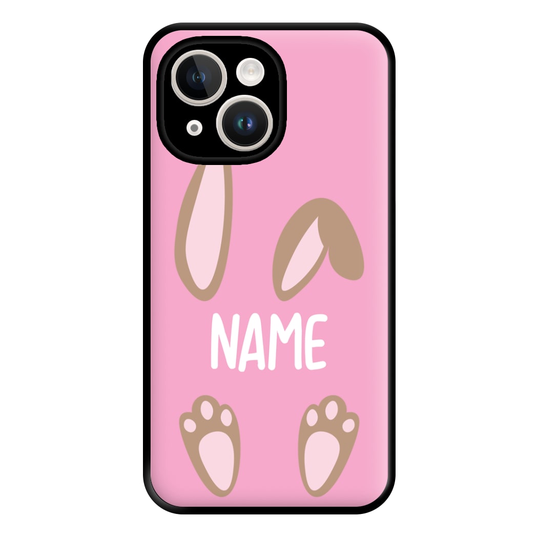 Brown Bunny Personalised Phone Case for iPhone 14 Plus