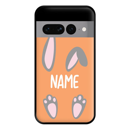 Grey Bunny Personalised Phone Case for Google Pixel 7 Pro