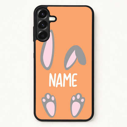 Grey Bunny Personalised Phone Case for Galaxy A17