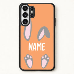Grey Bunny Personalised Phone Case for Galaxy S26 Ultra
