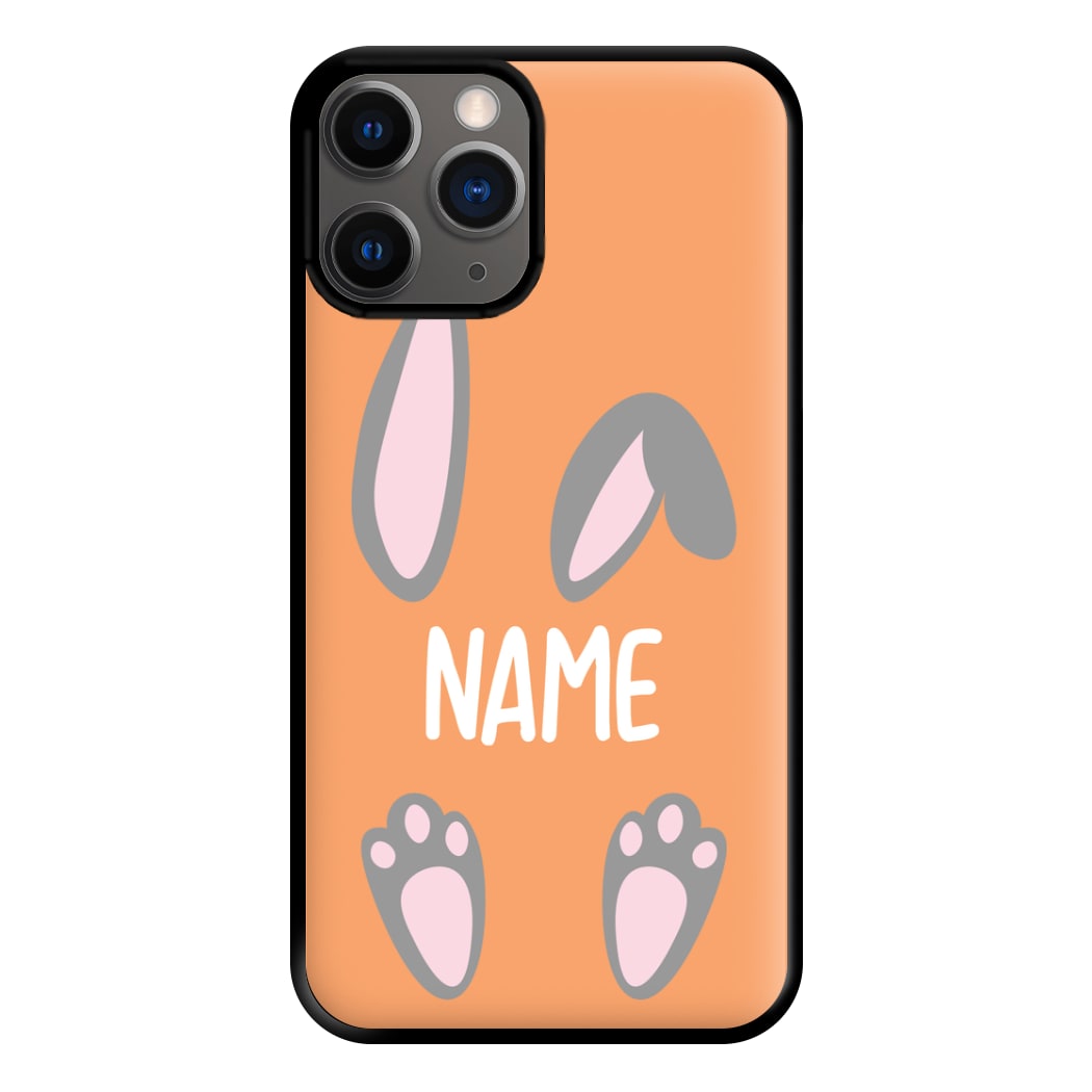Grey Bunny Personalised Phone Case for iPhone 12 Pro Max