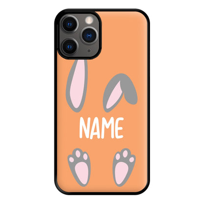 Grey Bunny Personalised Phone Case for iPhone 12 Pro Max