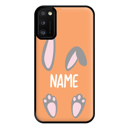 Grey Bunny Personalised Phone Case for Galaxy A41