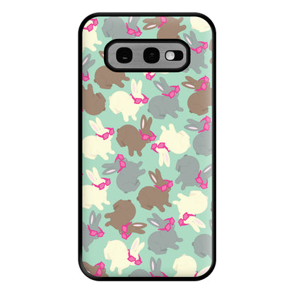 Bunny With Glasses Pattern Phone Case for Galaxy S10e