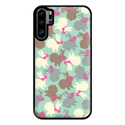 Bunny With Glasses Pattern Phone Case for Huawei P30 Pro