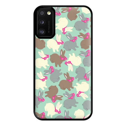 Bunny With Glasses Pattern Phone Case for Galaxy A41