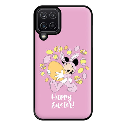 Happy Easter Pink  Phone Case for Galaxy A12
