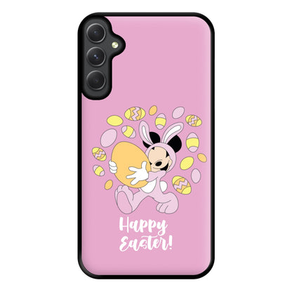 Happy Easter Pink  Phone Case for Galaxy A14