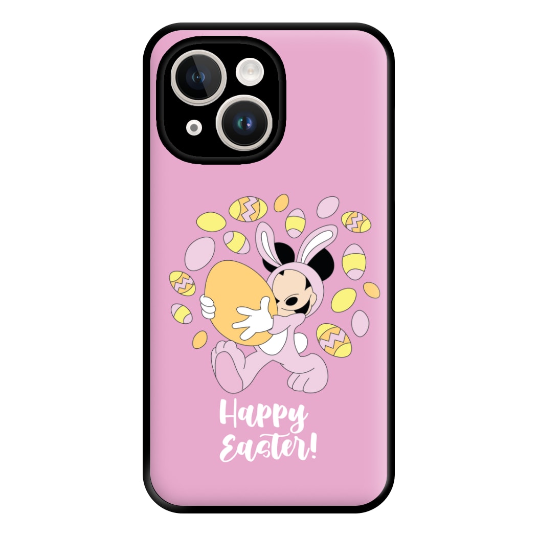 Happy Easter Pink  Phone Case for iPhone 14 Plus