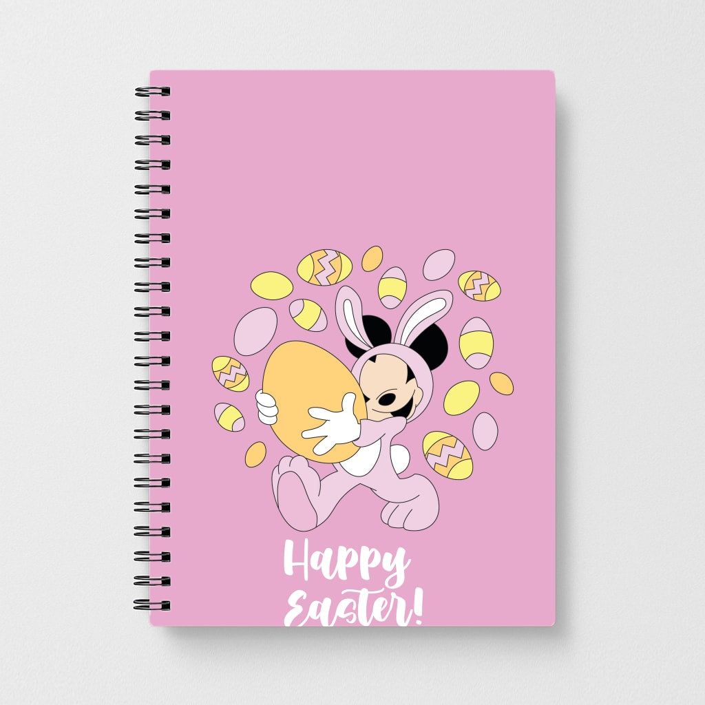 Happy Easter Pink  Notebook