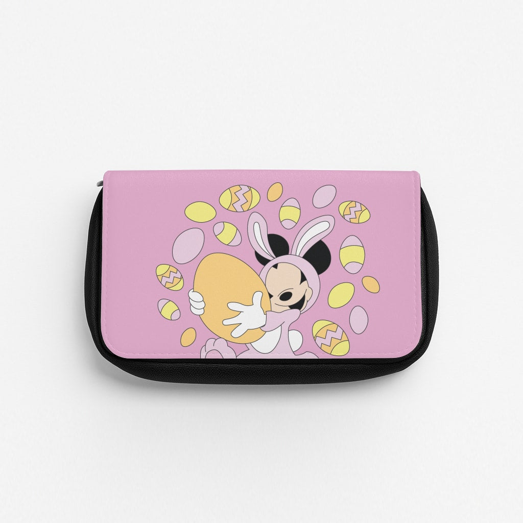 Happy Easter Pink  Pencil Case