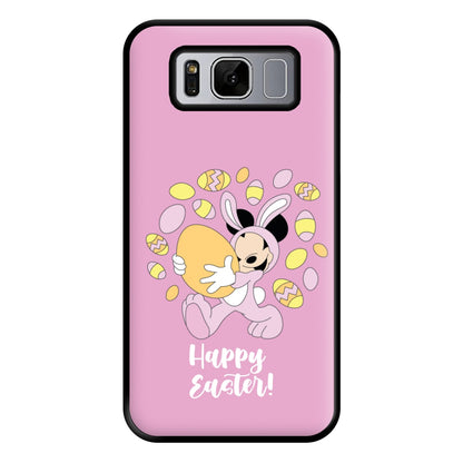 Happy Easter Pink  Phone Case for Galaxy S8 Plus
