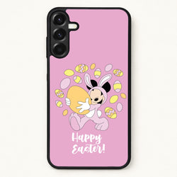 Happy Easter Pink Phone Case for Galaxy A57