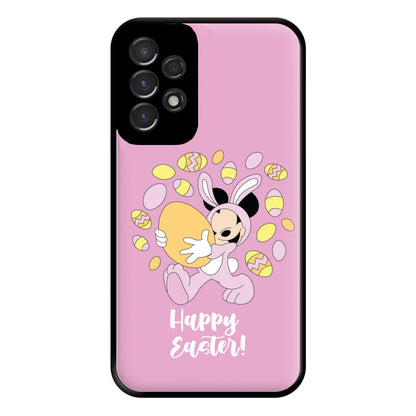 Happy Easter Pink  Phone Case for Galaxy A53