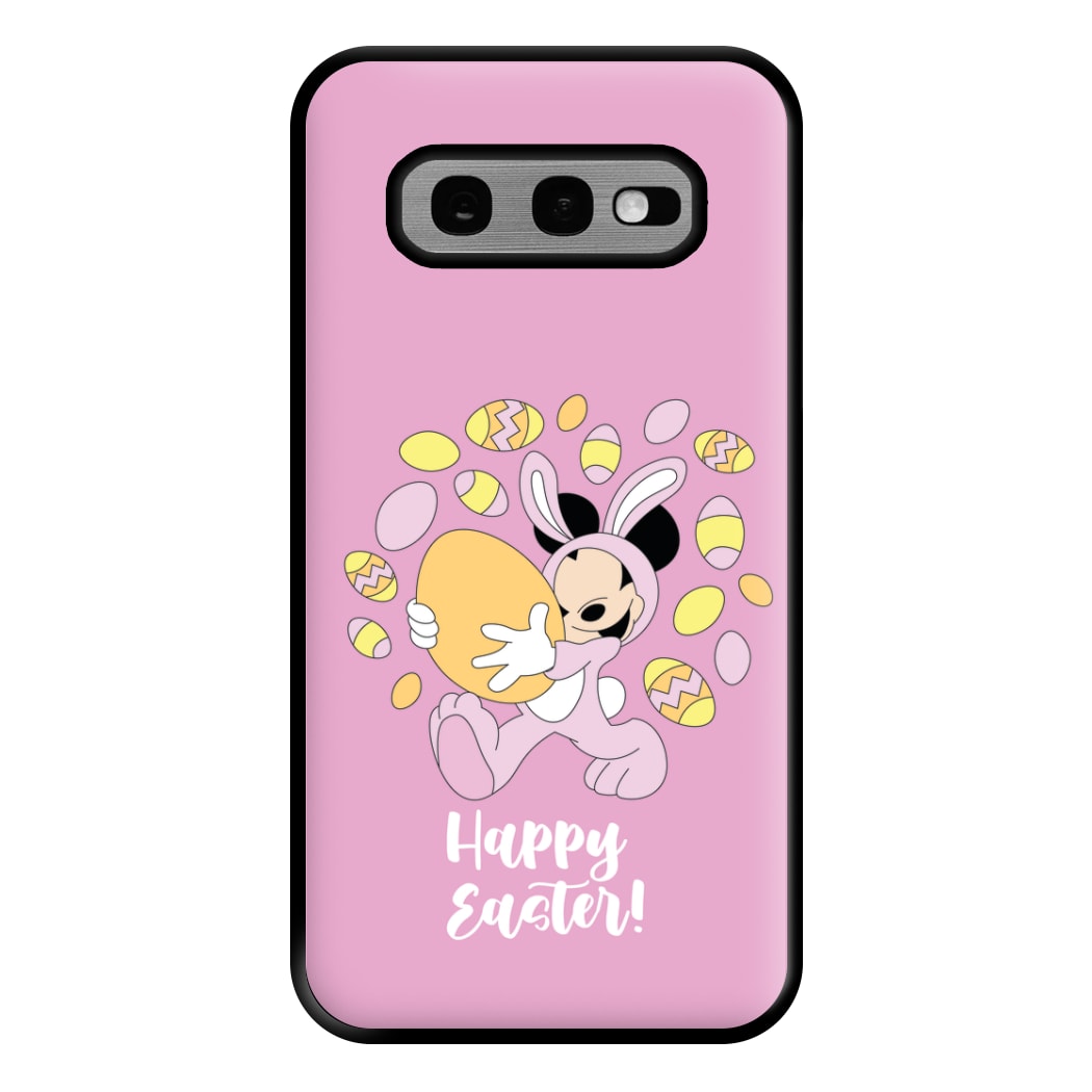 Happy Easter Pink  Phone Case for Galaxy S10e