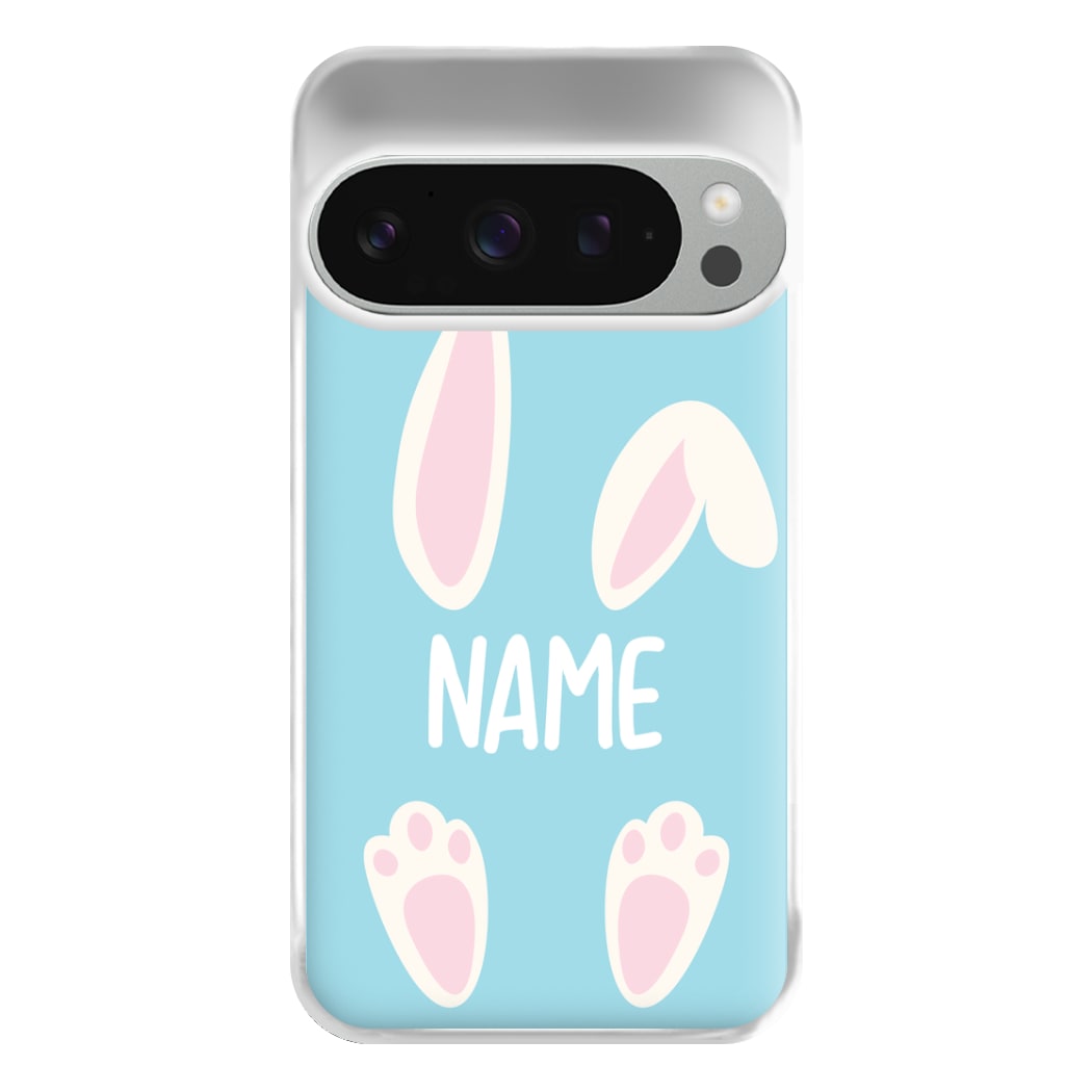 White Bunny Personalised Phone Case for Google Pixel 9 Pro XL