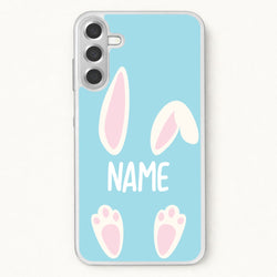 White Bunny Personalised Phone Case for Galaxy A37