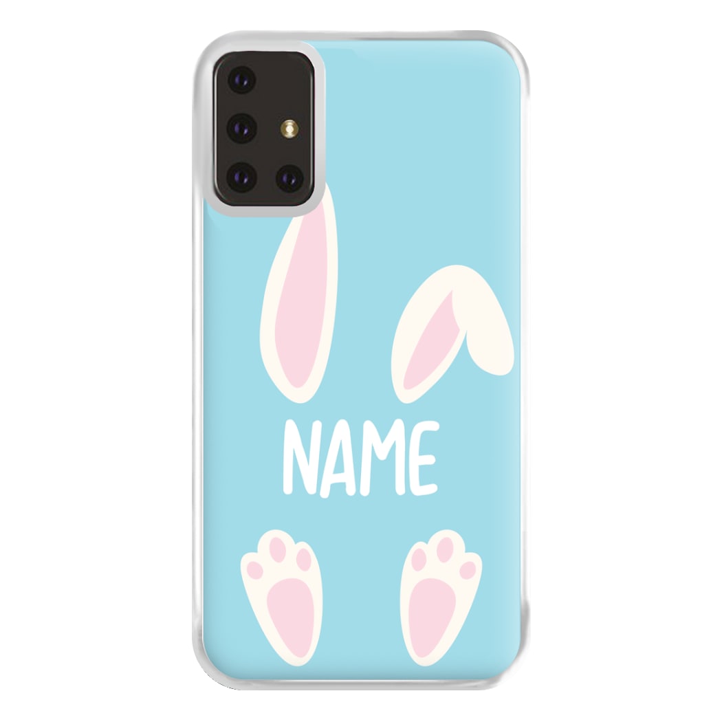 White Bunny Personalised Phone Case for Galaxy A71