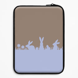 Bunny Outline  Universal Laptop Sleeve