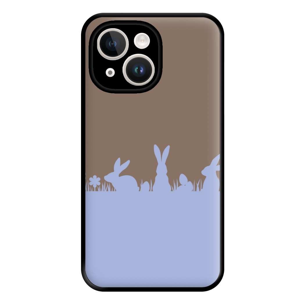 Bunny Outline  Phone Case for iPhone 14 Plus