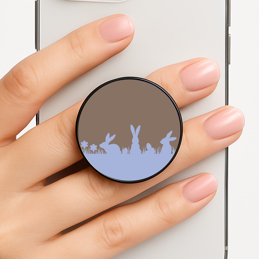 Bunny Outline  Phone Grip