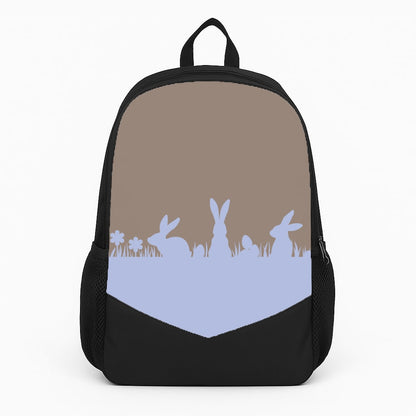 Bunny Outline  Large Backpack
