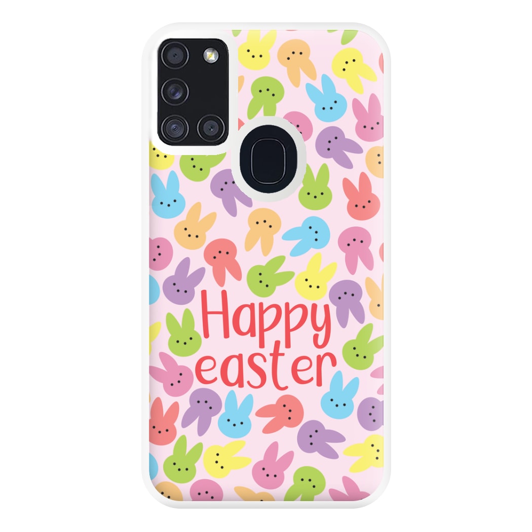 Bunny Pattern Phone Case for Galaxy A21s