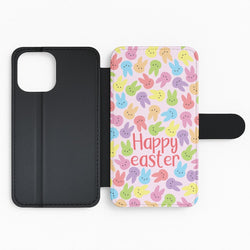 Bunny Pattern Flip Phone Case