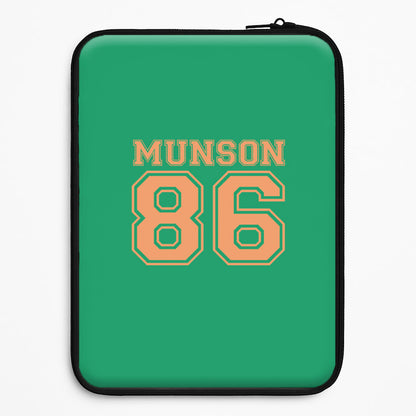 Munson 86 - Green Universal Laptop Sleeve
