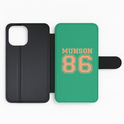 Munson 86 - Green Flip Phone Case