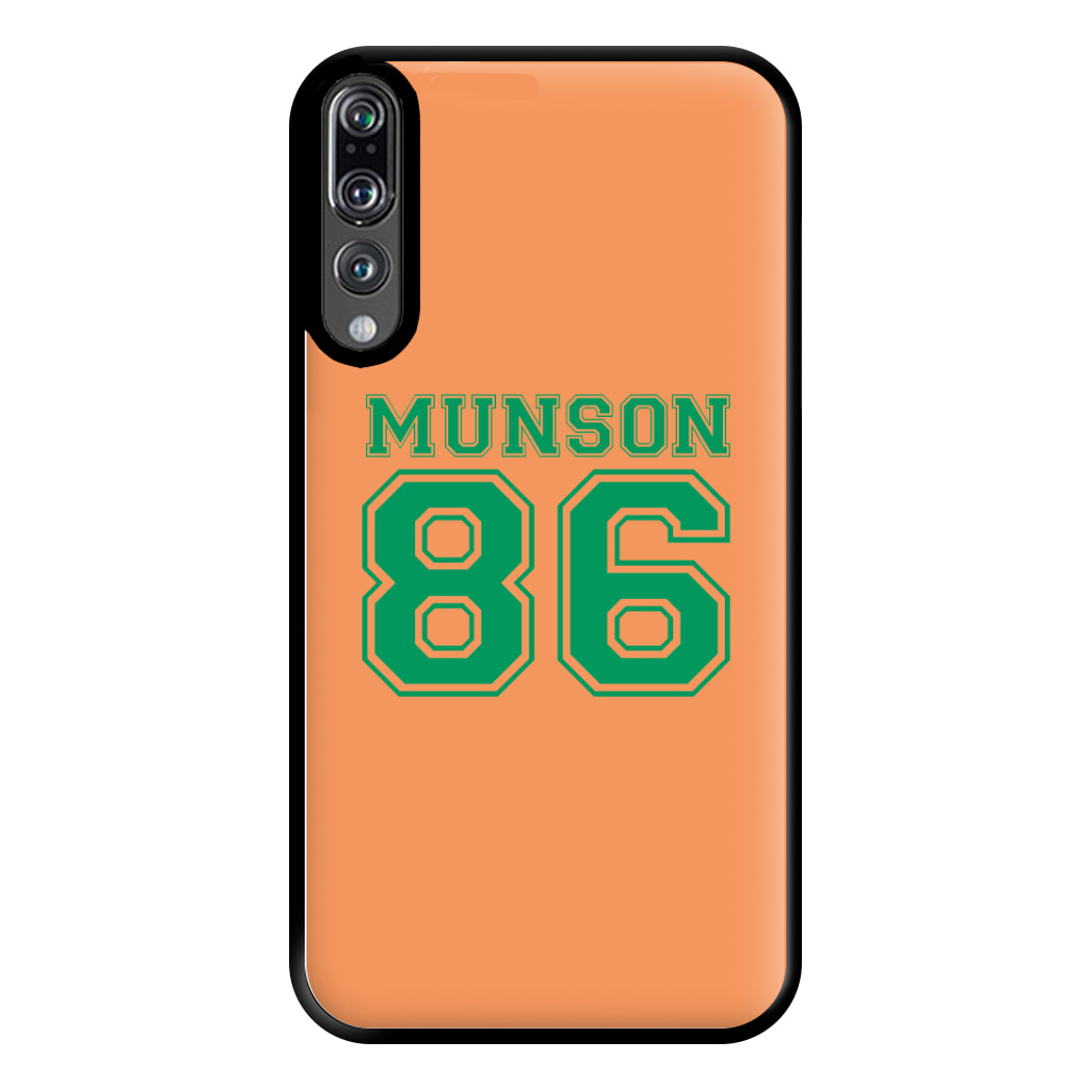 Munson 86 - Orange Phone Case for Huawei P20 Pro