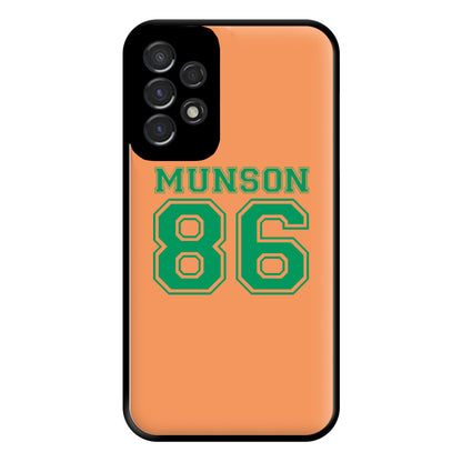 Munson 86 - Orange Phone Case for Galaxy A53