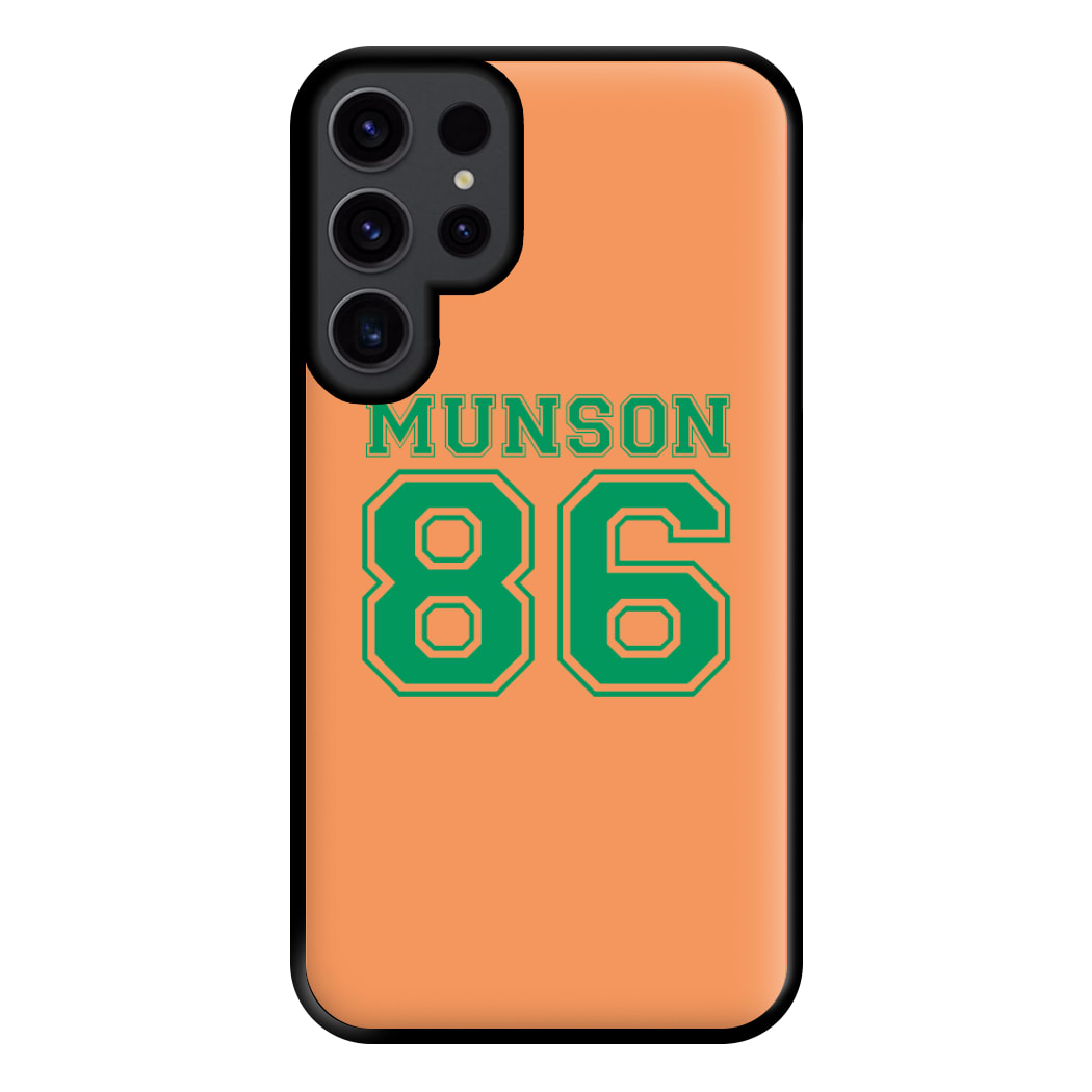 Munson 86 - Orange Phone Case for Galaxy S23 Ultra