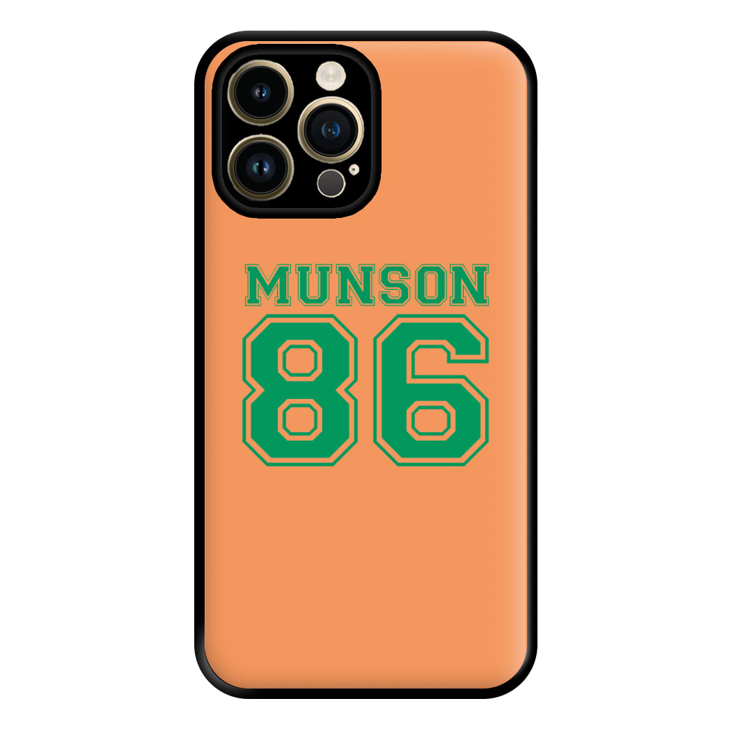 Munson 86 - Orange Phone Case for iPhone 14 Pro Max