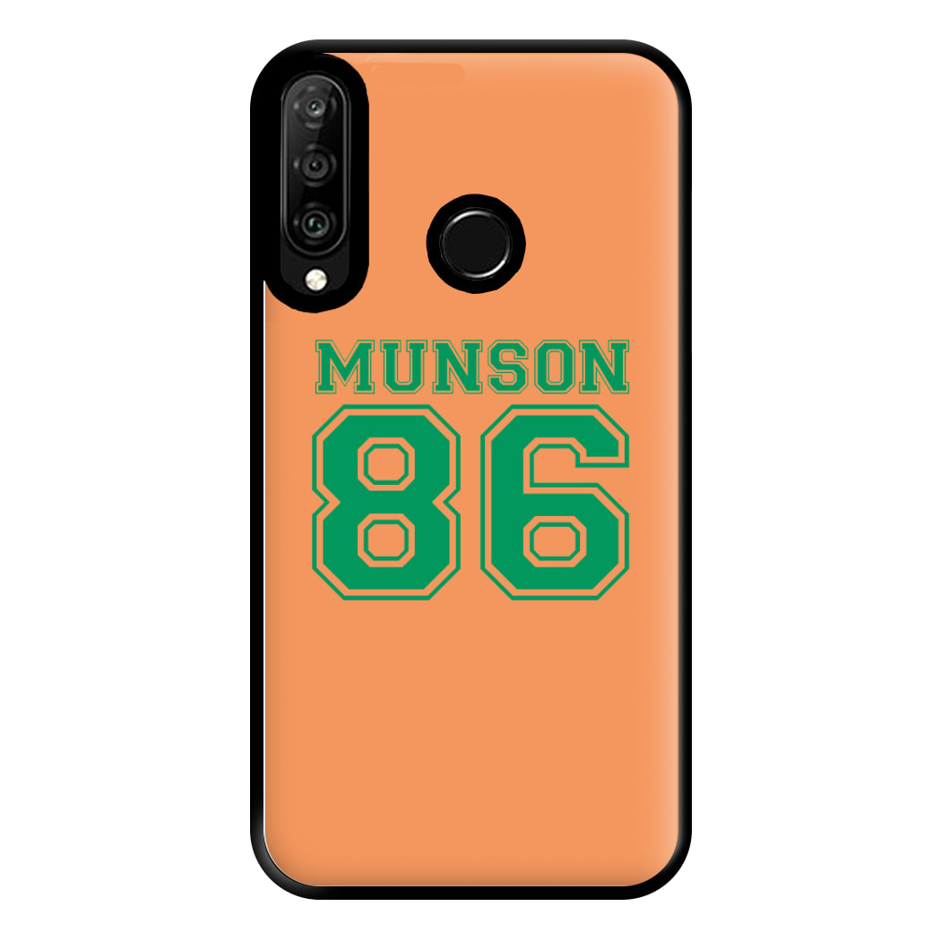 Munson 86 - Orange Phone Case for Huawei P30 Lite