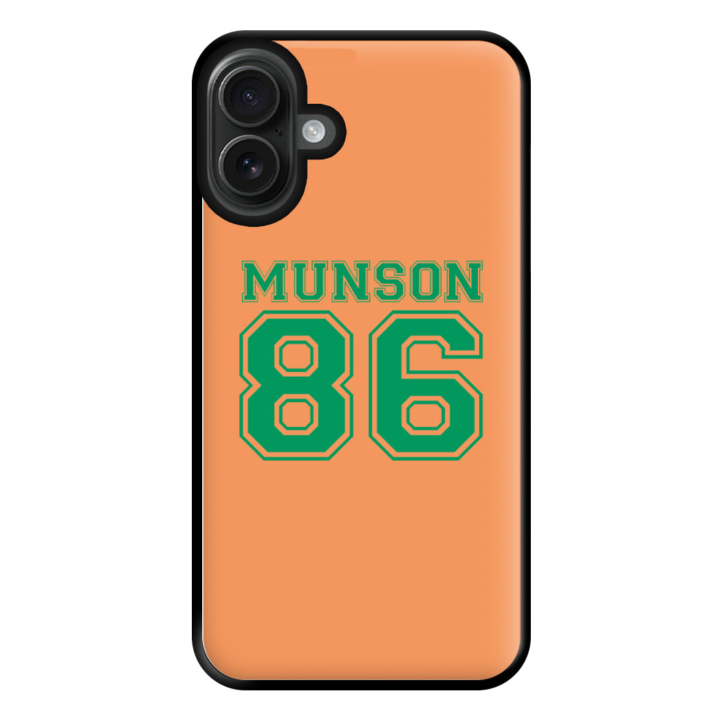 Munson 86 - Orange Phone Case for iPhone 16 Plus