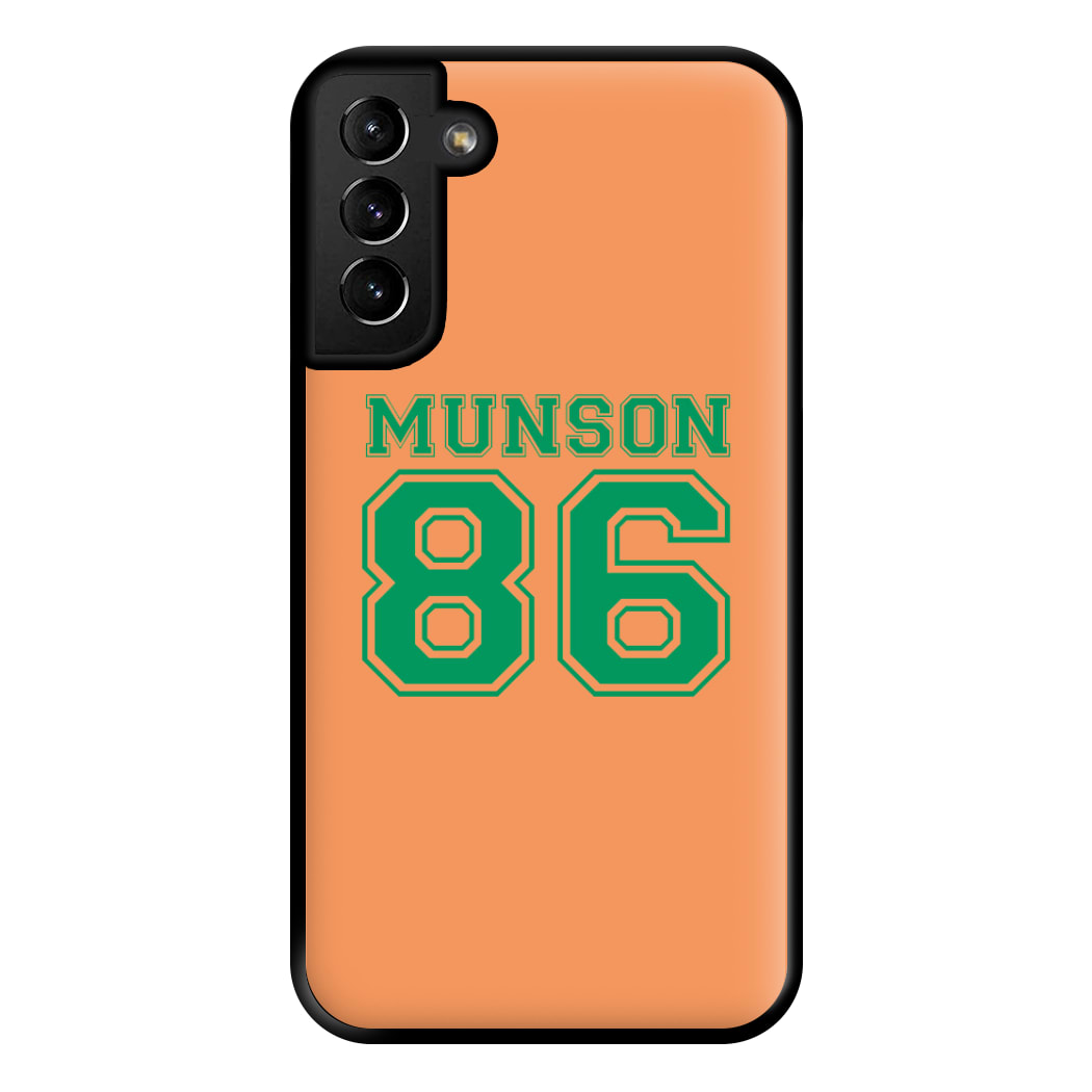 Munson 86 - Orange Phone Case for Galaxy S21 Plus