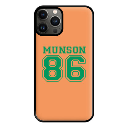 Munson 86 - Orange Phone Case for iPhone 11 Pro Max