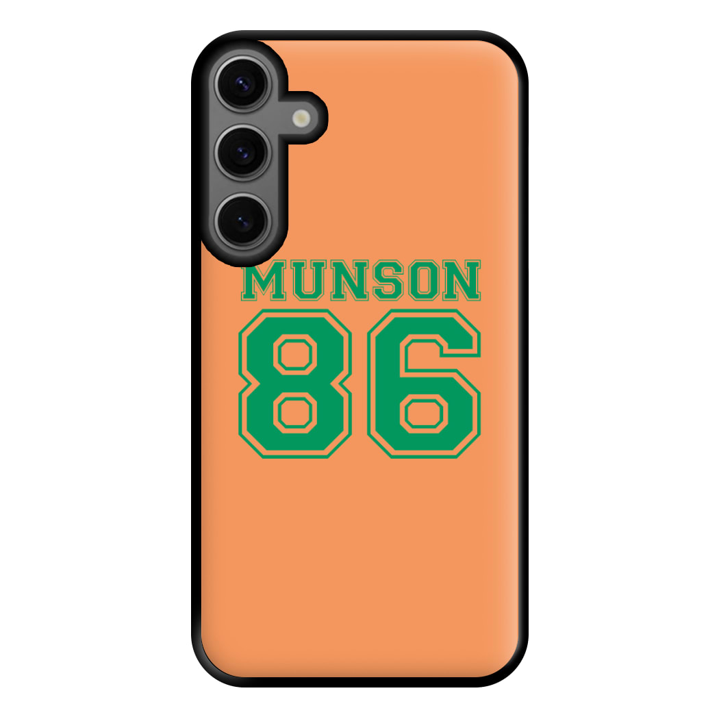 Munson 86 - Orange Phone Case for Galaxy S23FE