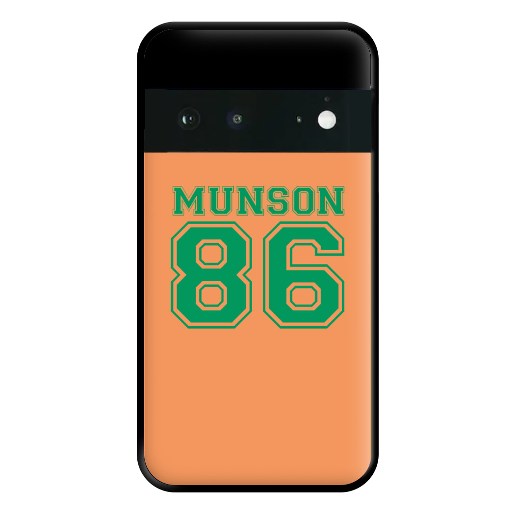 Munson 86 - Orange Phone Case for Google Pixel 6a