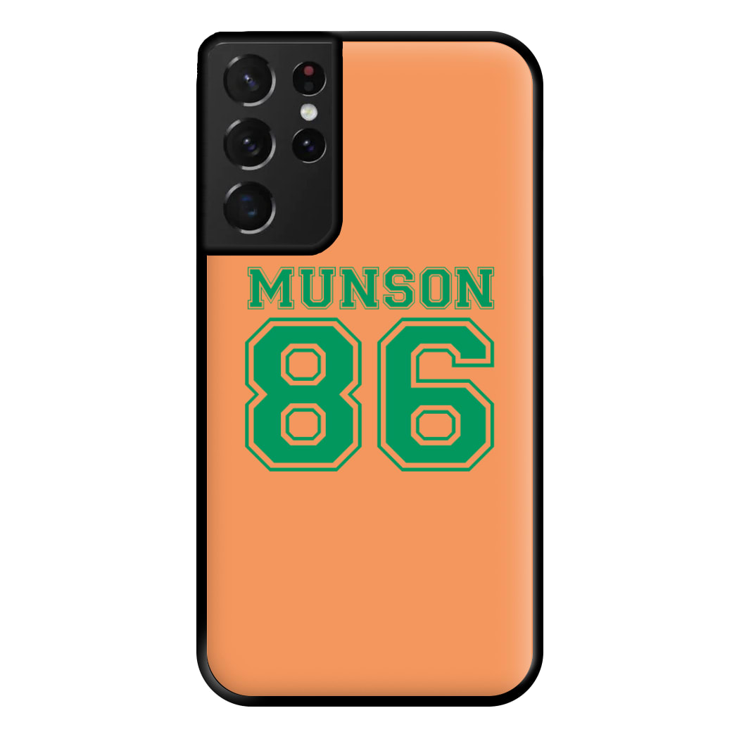 Munson 86 - Orange Phone Case for Galaxy S21 Ultra