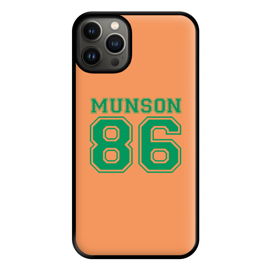 Munson 86 - Orange Phone Case for iPhone 13