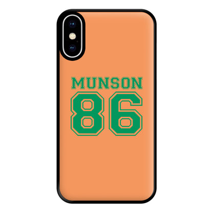 Munson 86 - Orange Phone Case for iPhone XS Max