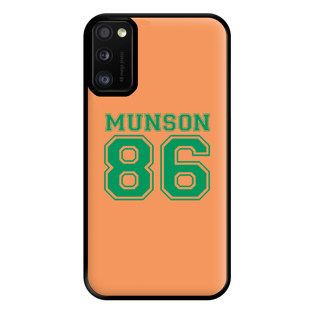 Munson 86 - Orange Phone Case for Galaxy A41